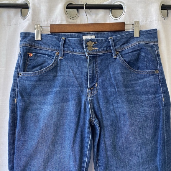 HUDSON jeans rn 107906 blue jeans size 30 Women's Straight Flap Pocket - Picture 2 of 14